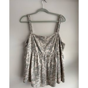 Gentle Fawn Hepburn Top Mist Green Floral